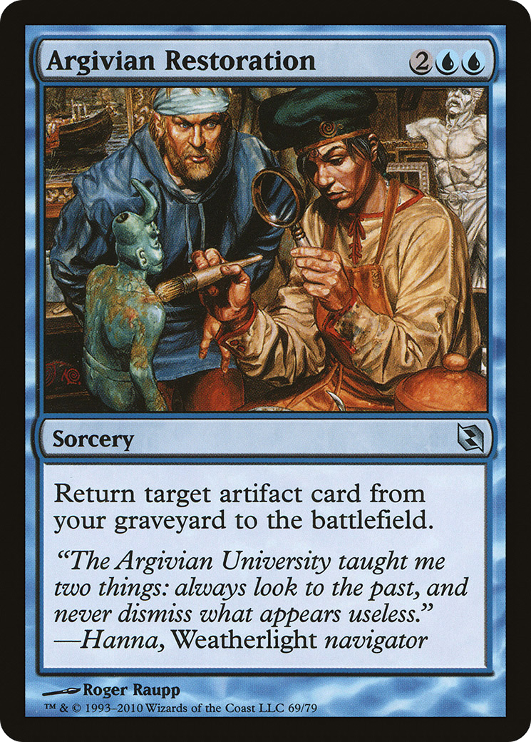 Argivian Restoration (069) - Duel Decks: Elspeth vs. Tezzeret