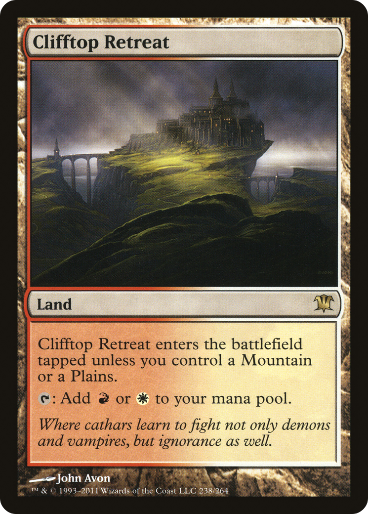 Clifftop Retreat (238) Foil - Innistrad