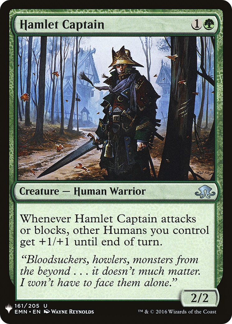 Hamlet Captain (EMN-161) - The List