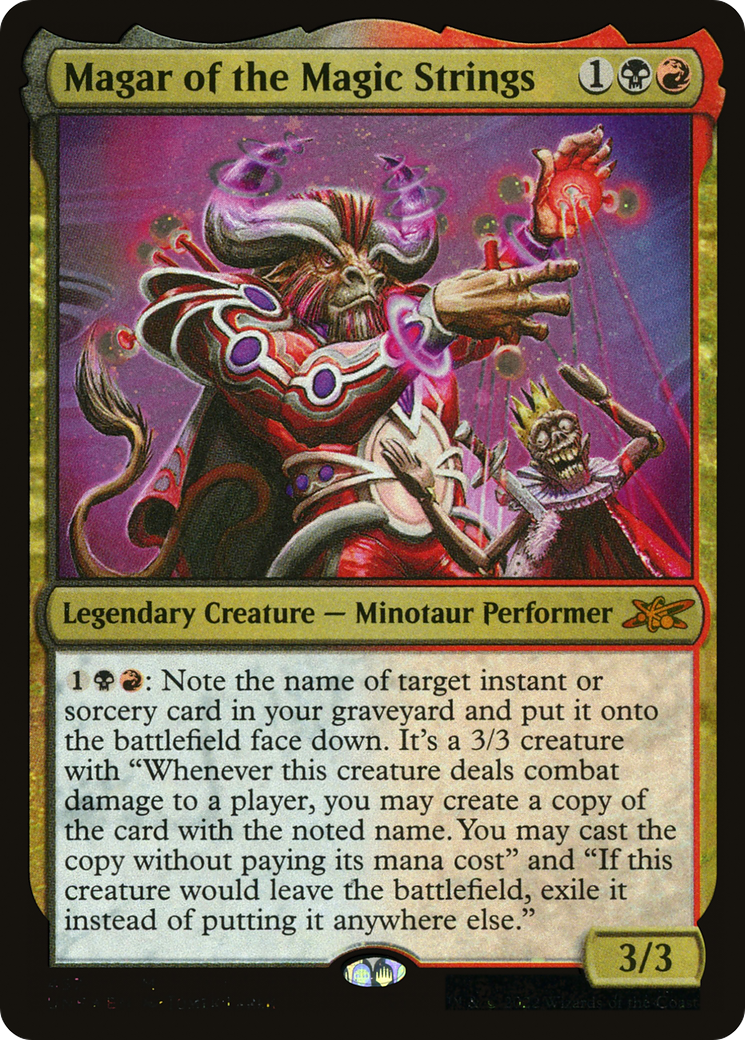 Magar of the Magic Strings (Galaxy Foil) (457) Foil - Unfinity