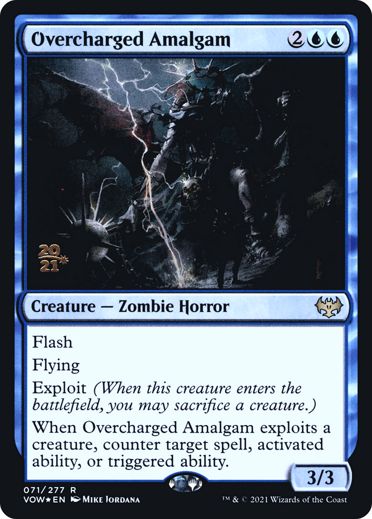 Overcharged Amalgam (71s) Foil - Innistrad: Crimson Vow Promos