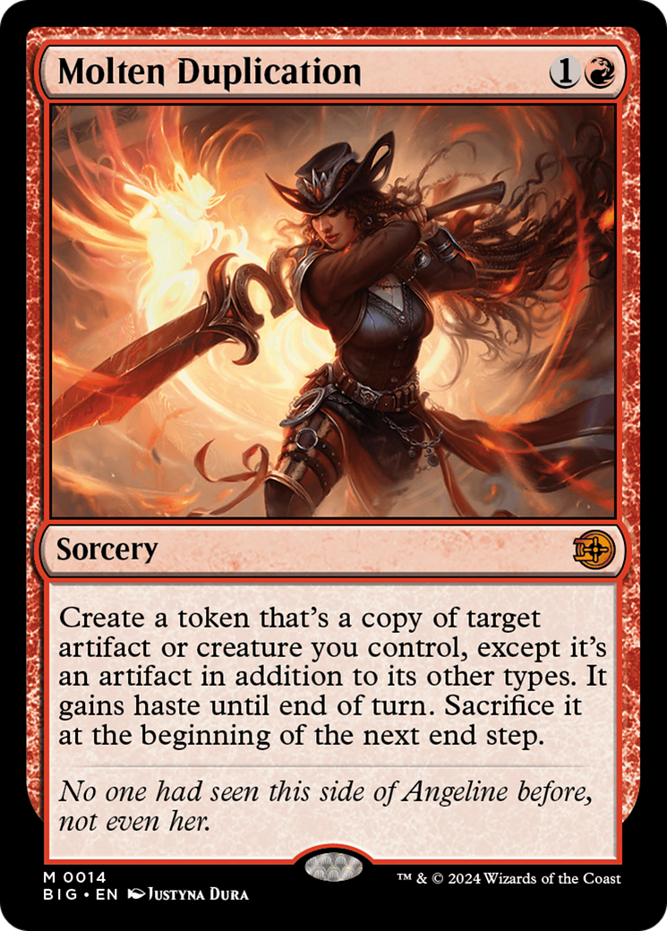 Molten Duplication (014) Foil - The Big Score