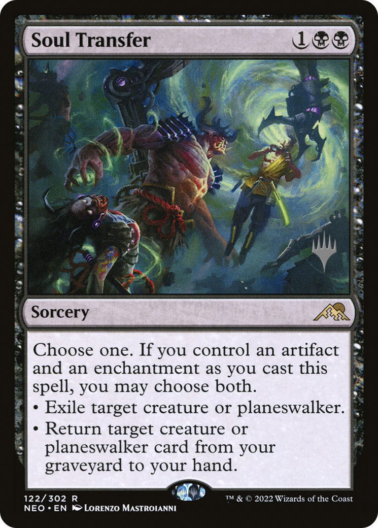 Soul Transfer (122) Foil - Kamigawa: Neon Dynasty Promos