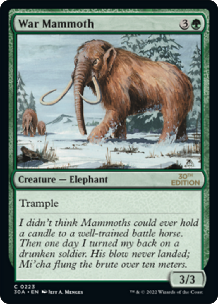 War Mammoth (223) - 30th Anniversary Edition