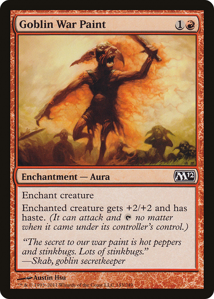 Goblin War Paint (143) - Magic 2012