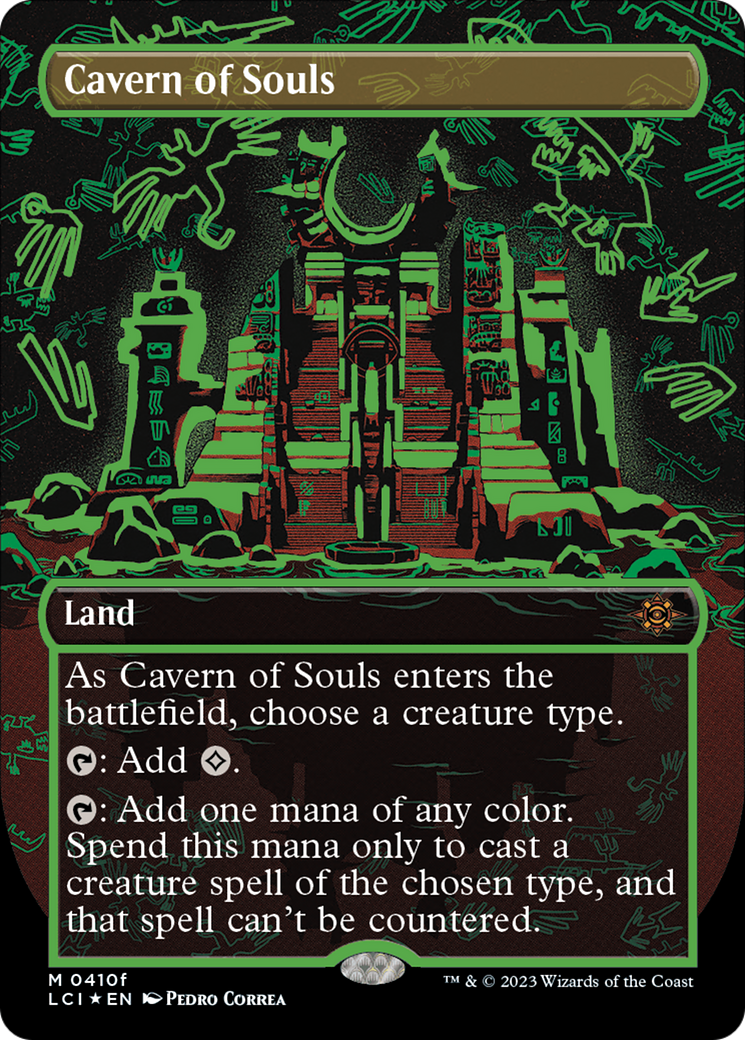 Cavern of Souls (Borderless) (410f) Foil - The Lost Caverns of Ixalan