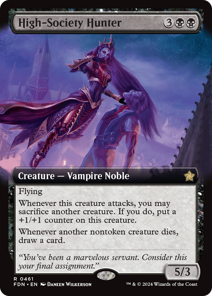 High-Society Hunter (Extended Art) (461) - Foundations