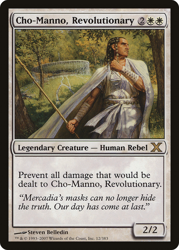 Cho-Manno, Revolutionary (012) - Tenth Edition