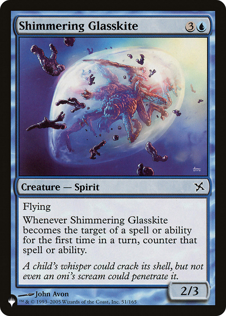 Shimmering Glasskite (BOK-51) - The List