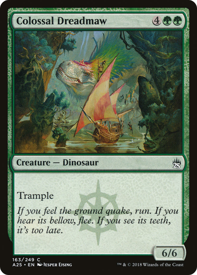 Colossal Dreadmaw (163) Foil - Masters 25
