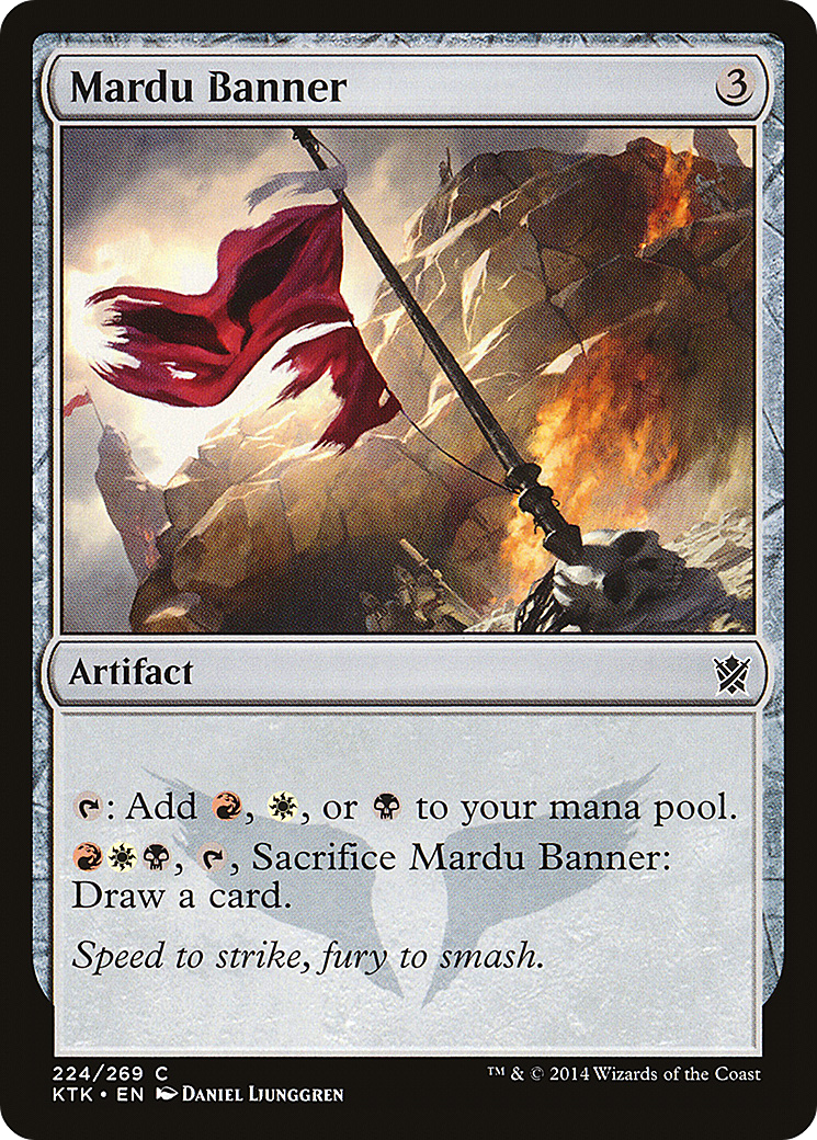 Mardu Banner (224) - Khans of Tarkir