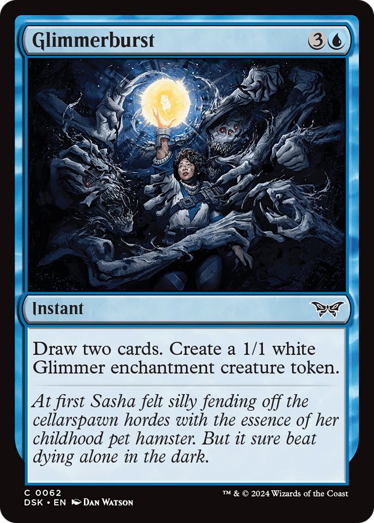 Glimmerburst (062) Foil - Duskmourn: House of Horror