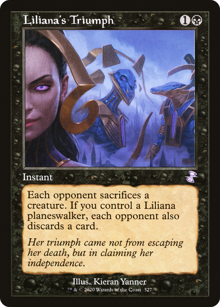 Liliana's Triumph (Retro) (327) - Time Spiral Remastered
