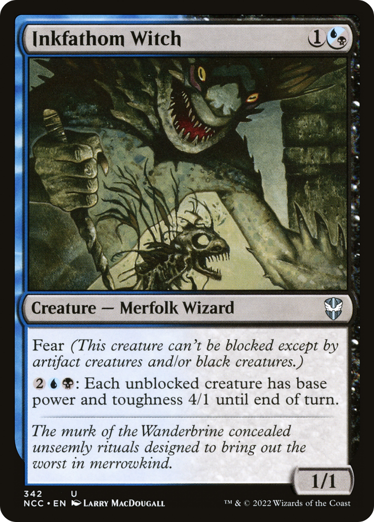 Inkfathom Witch (342) - New Capenna Commander