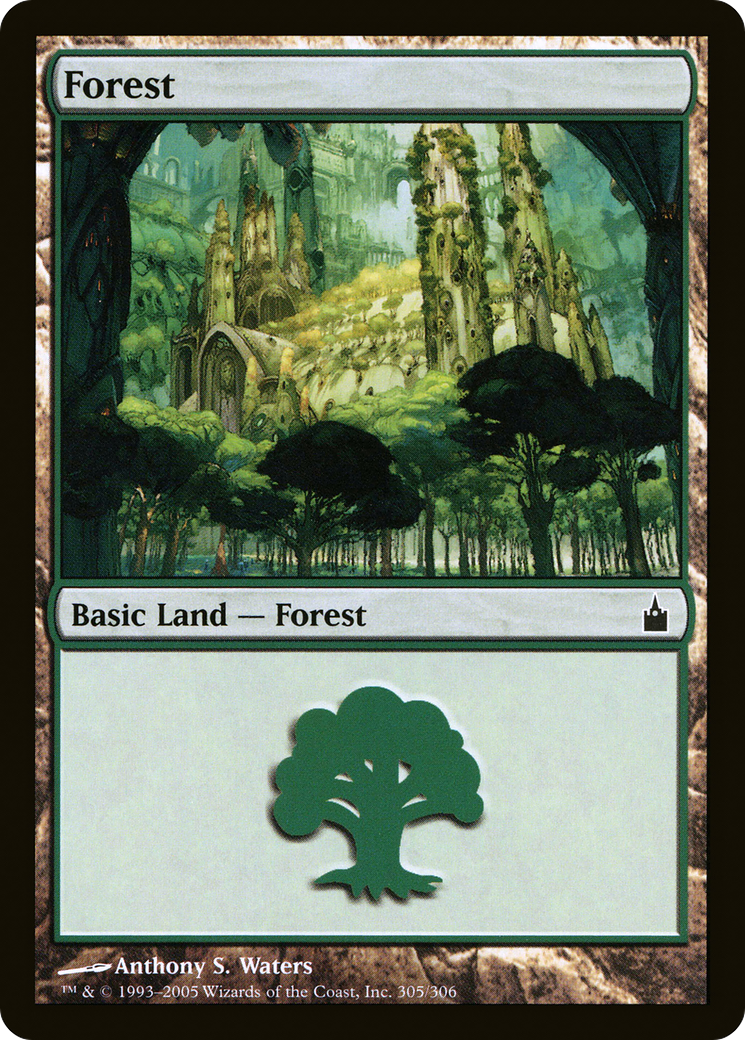 Forest (305) - Ravnica: City of Guilds