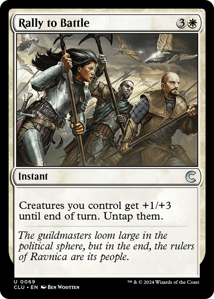 Rally to Battle (069) - Ravnica: Clue Edition