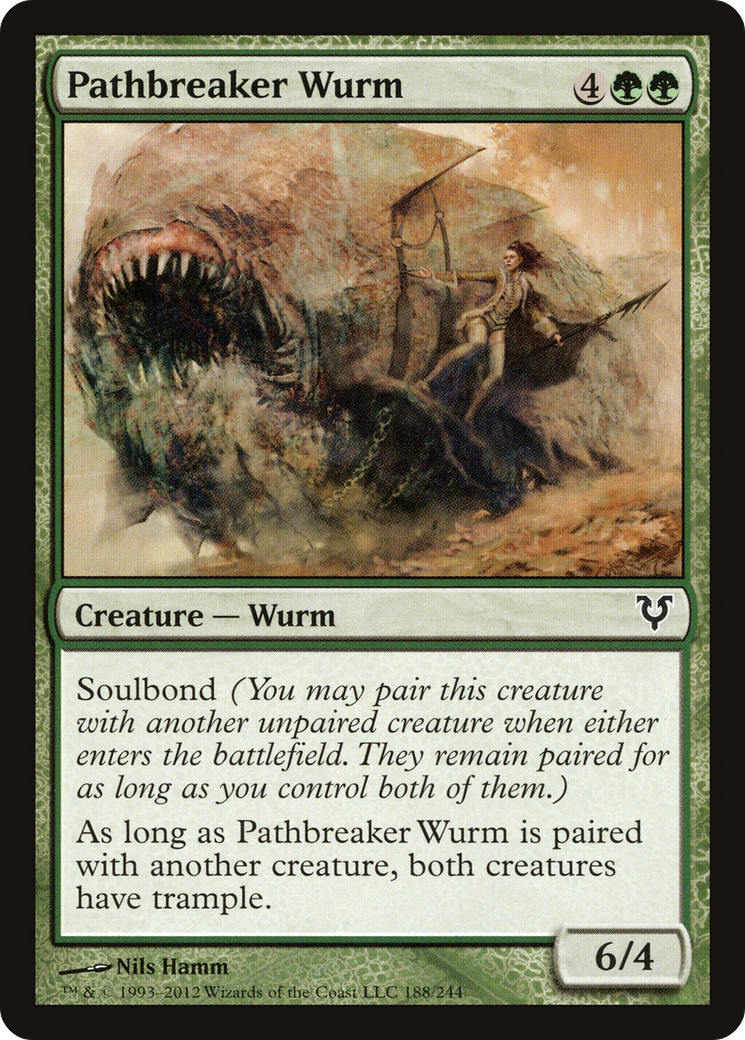 Pathbreaker Wurm (188) - Avacyn Restored