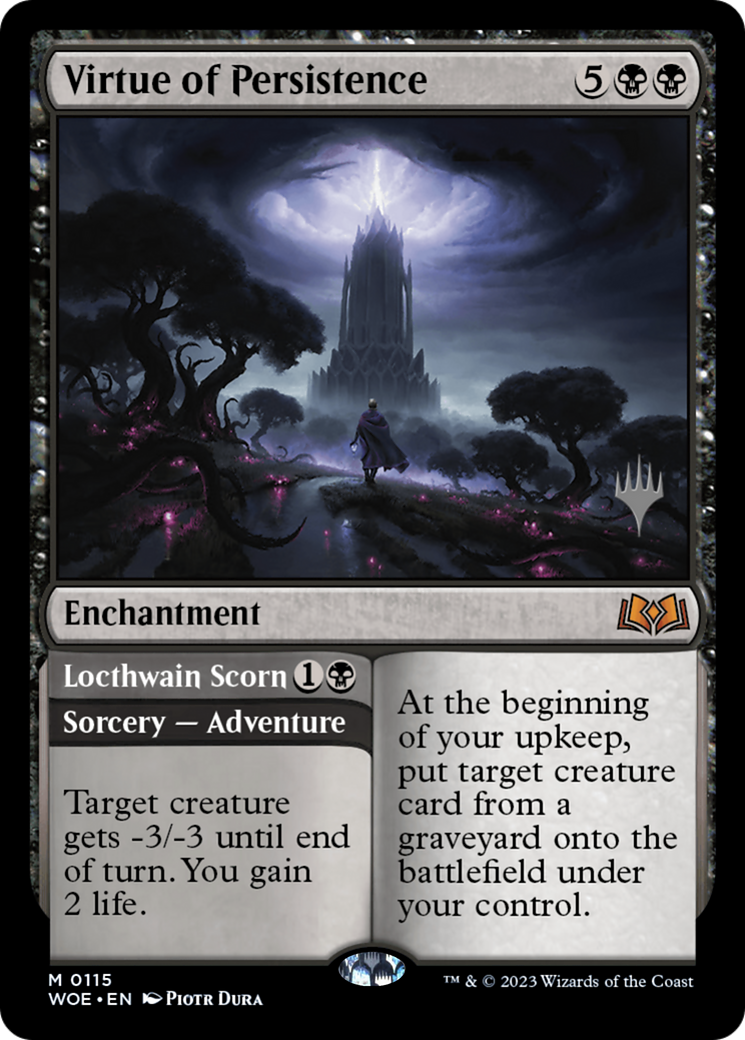 Virtue of Persistence (115) Foil - Wilds of Eldraine Promos