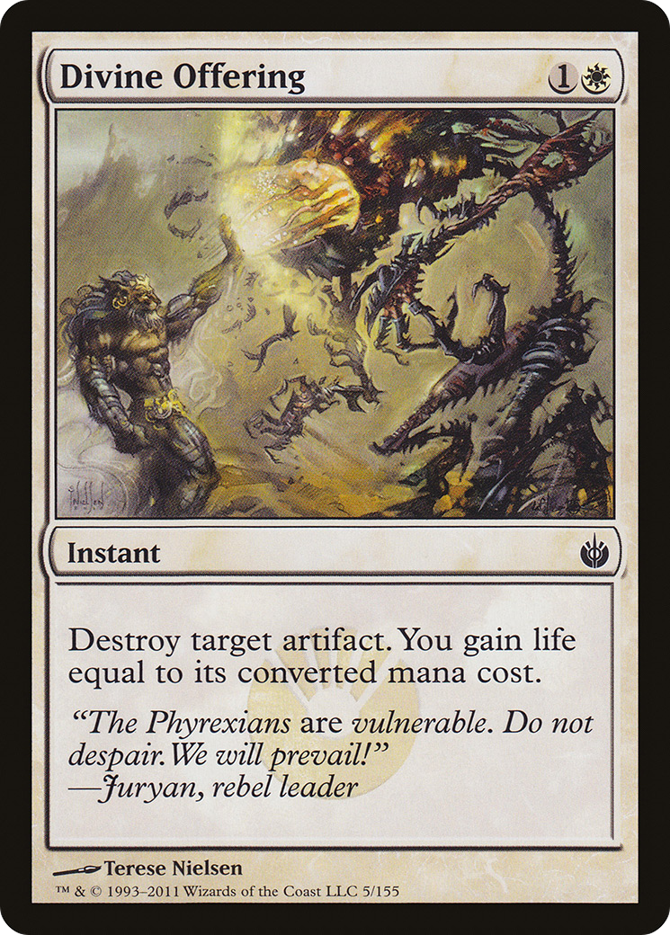 Divine Offering (005) Foil - Mirrodin Besieged