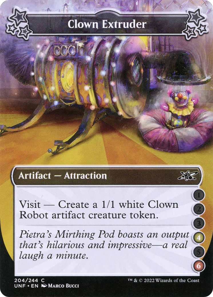 Clown Extruder (204c) Foil - Unfinity