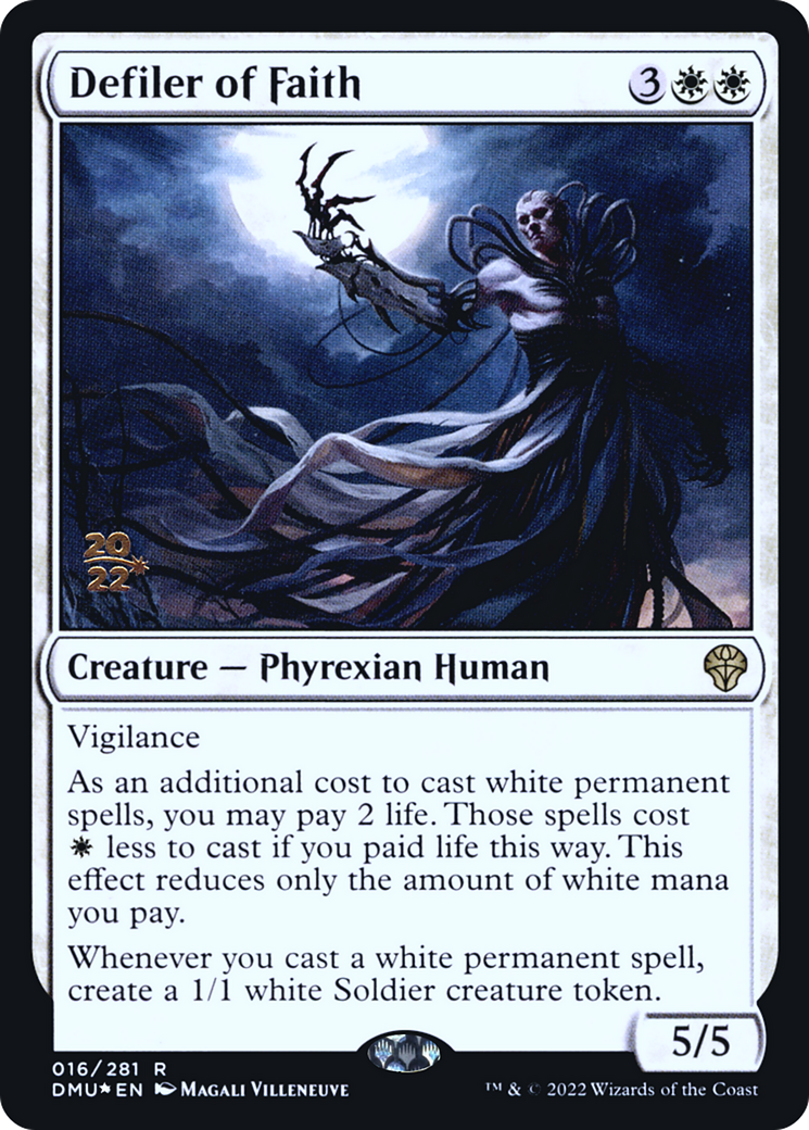 Defiler of Faith (16s) Foil - Dominaria United Promos