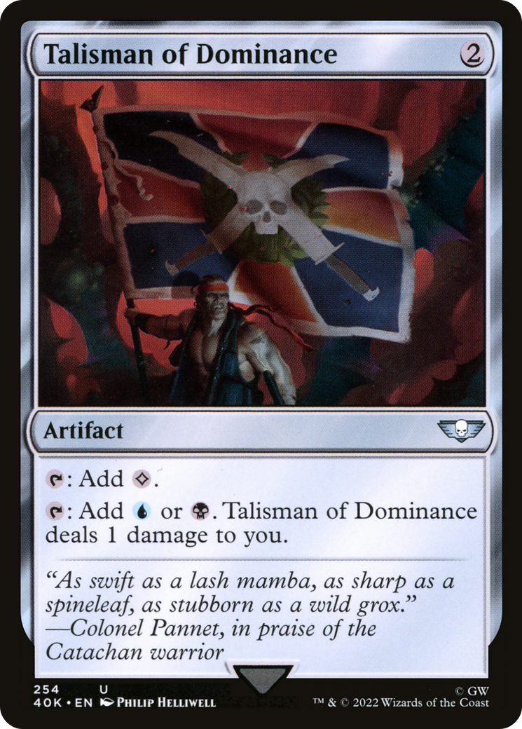 Talisman of Dominance (254) - Warhammer 40,000 Commander