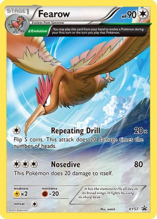 Fearow (XY57) Holofoil - Black Star Promos