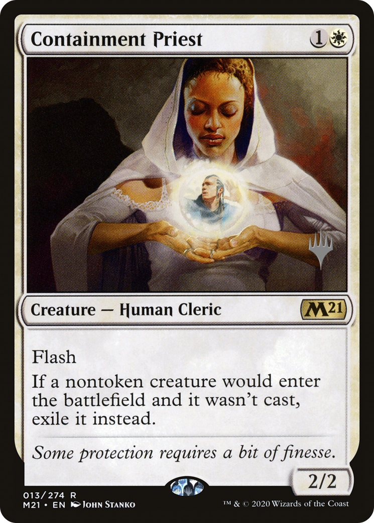Containment Priest (13p) - Core Set 2021 Promos
