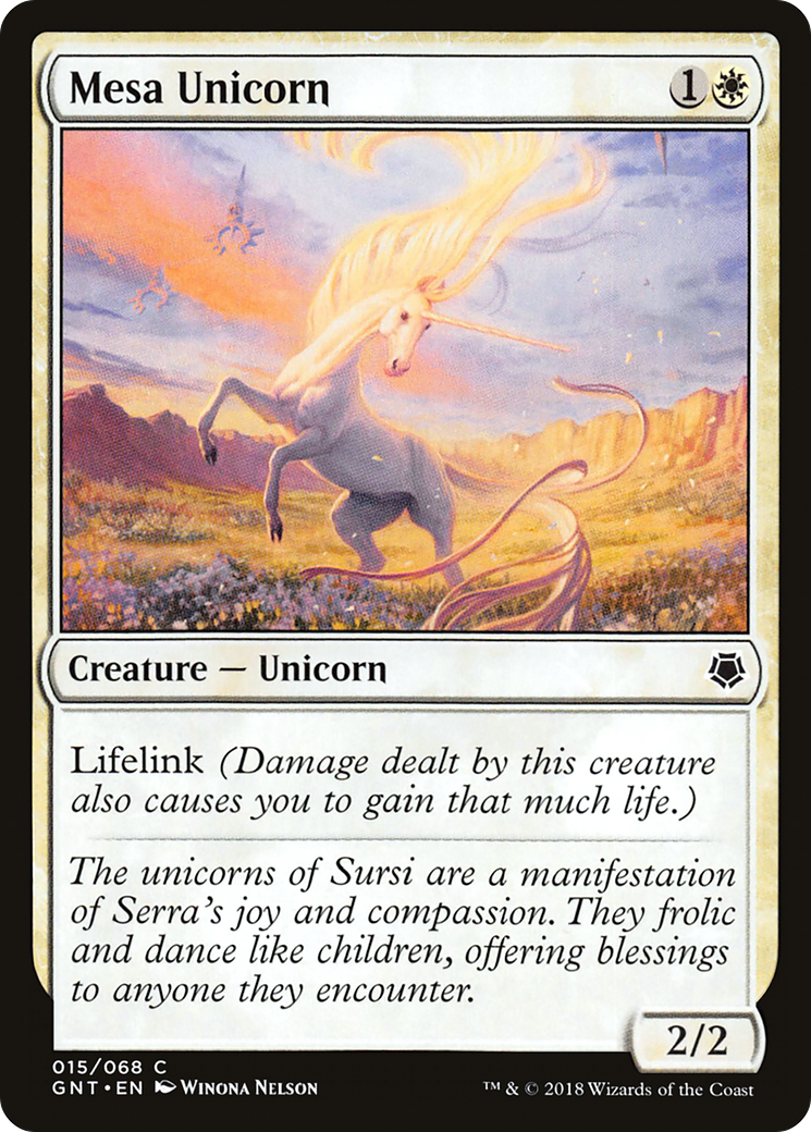 Mesa Unicorn (015) - Game Night