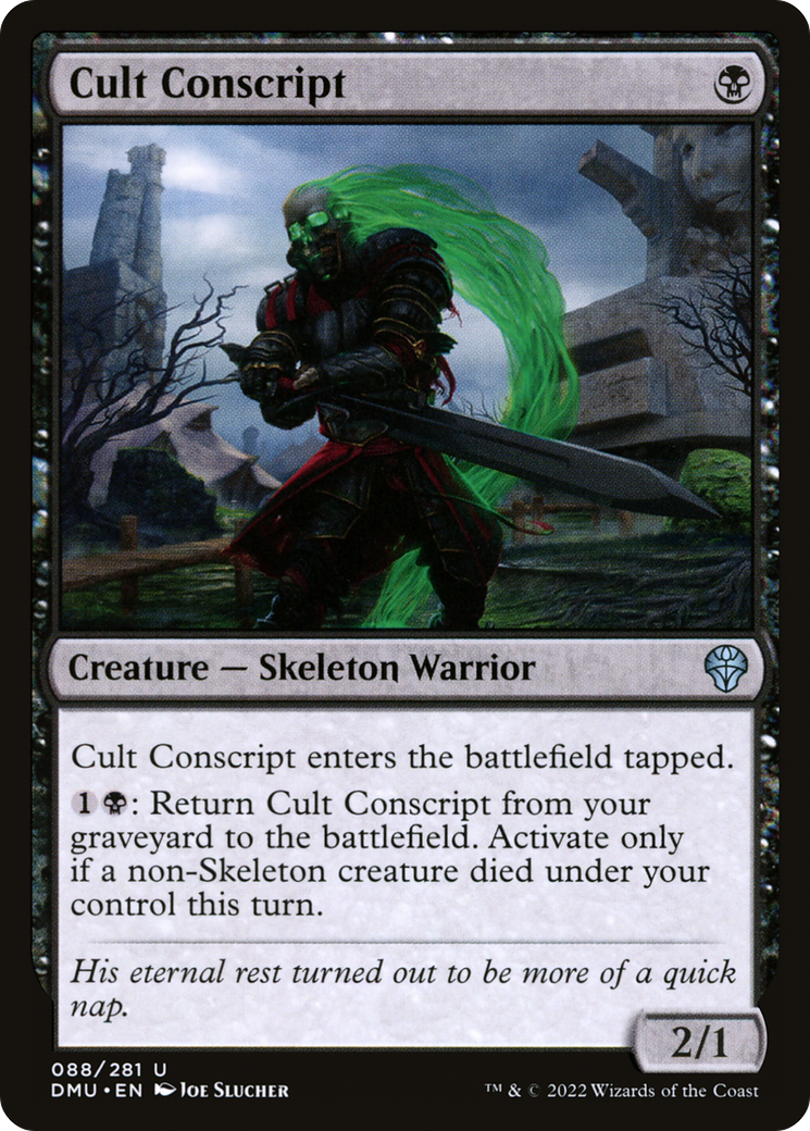 Cult Conscript (088) Foil - Dominaria United