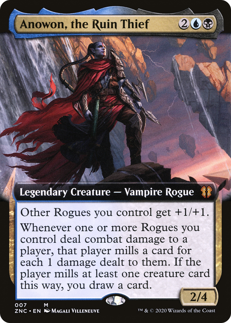 Anowon, the Ruin Thief (Extended Art) (007) - Zendikar Rising Commander