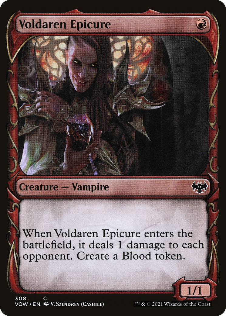Voldaren Epicure (Showcase) (308) - Innistrad: Crimson Vow