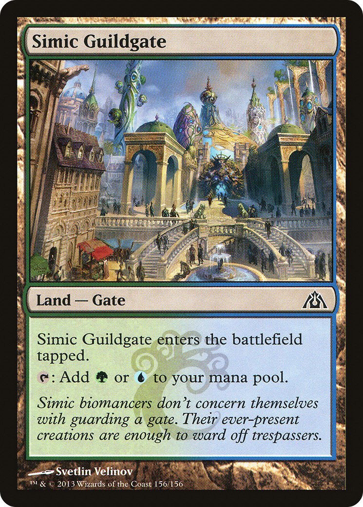 Simic Guildgate (156) - Dragon's Maze