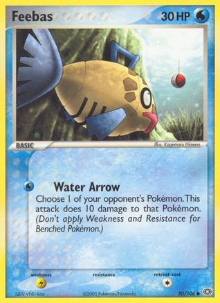 Feebas (50) Reverse Holofoil - Emerald