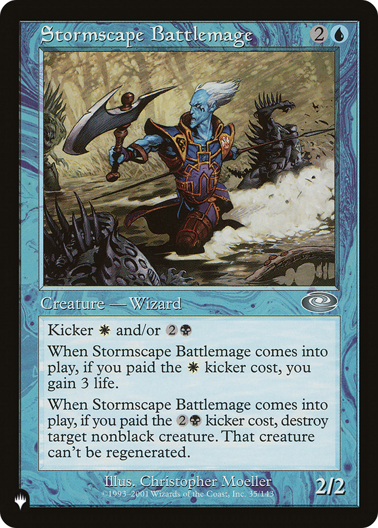 Stormscape Battlemage (Retro) (PLS-35) - The List