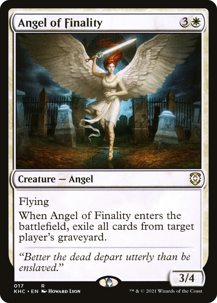 Angel of Finality (017) - Kaldheim Commander