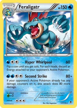 Feraligatr (17) Holofoil - Phantom Forces