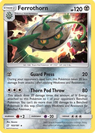 Ferrothorn (103) - Team Up