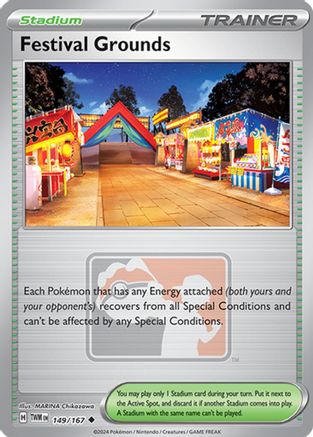Festival Grounds (League Promo) (149) Reverse Holofoil - Twilight Masquerade