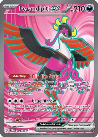 Fezandipiti ex (Full Art) (84) Holofoil - Shrouded Fable