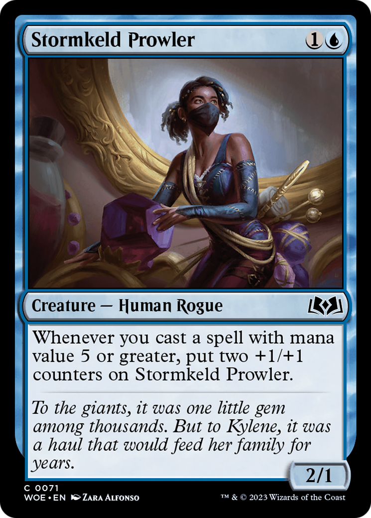 Stormkeld Prowler (071) Foil - Wilds of Eldraine