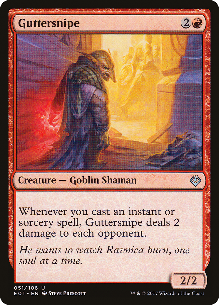 Guttersnipe (051) - Archenemy: Nicol Bolas