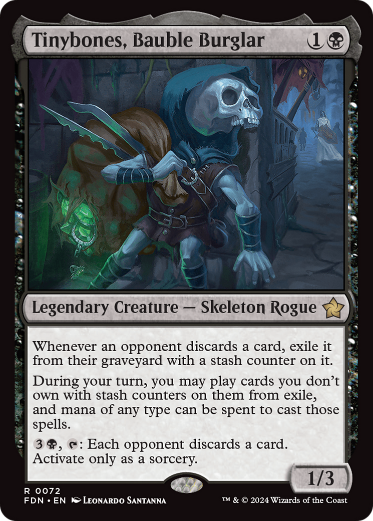 Tinybones, Bauble Burglar (072) Foil - Foundations