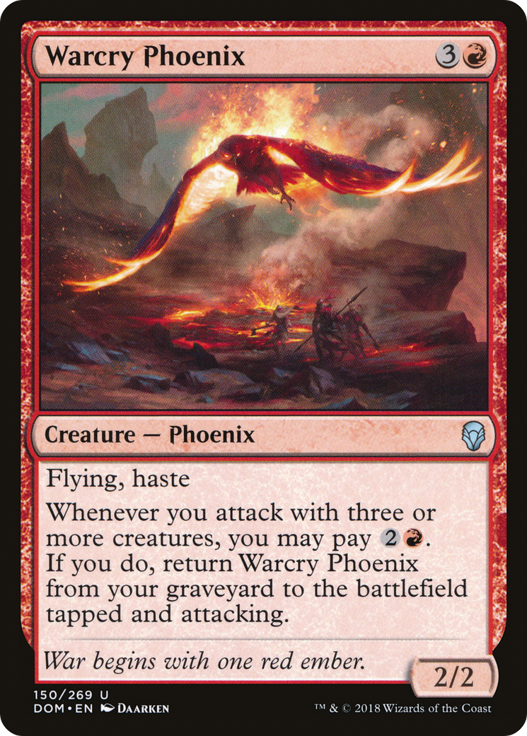 Warcry Phoenix (150) - Dominaria