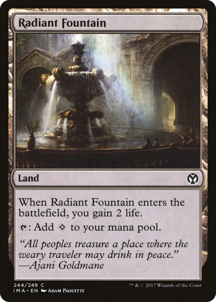 Radiant Fountain (244) - Iconic Masters