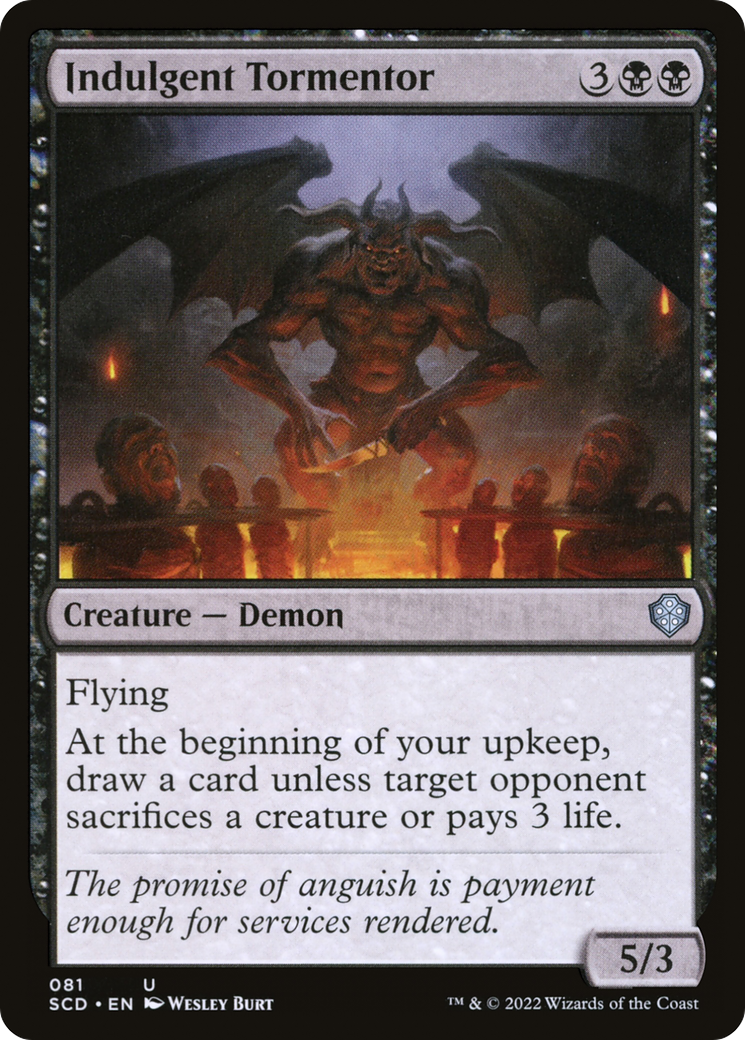 Indulgent Tormentor (081) - Starter Commander Decks