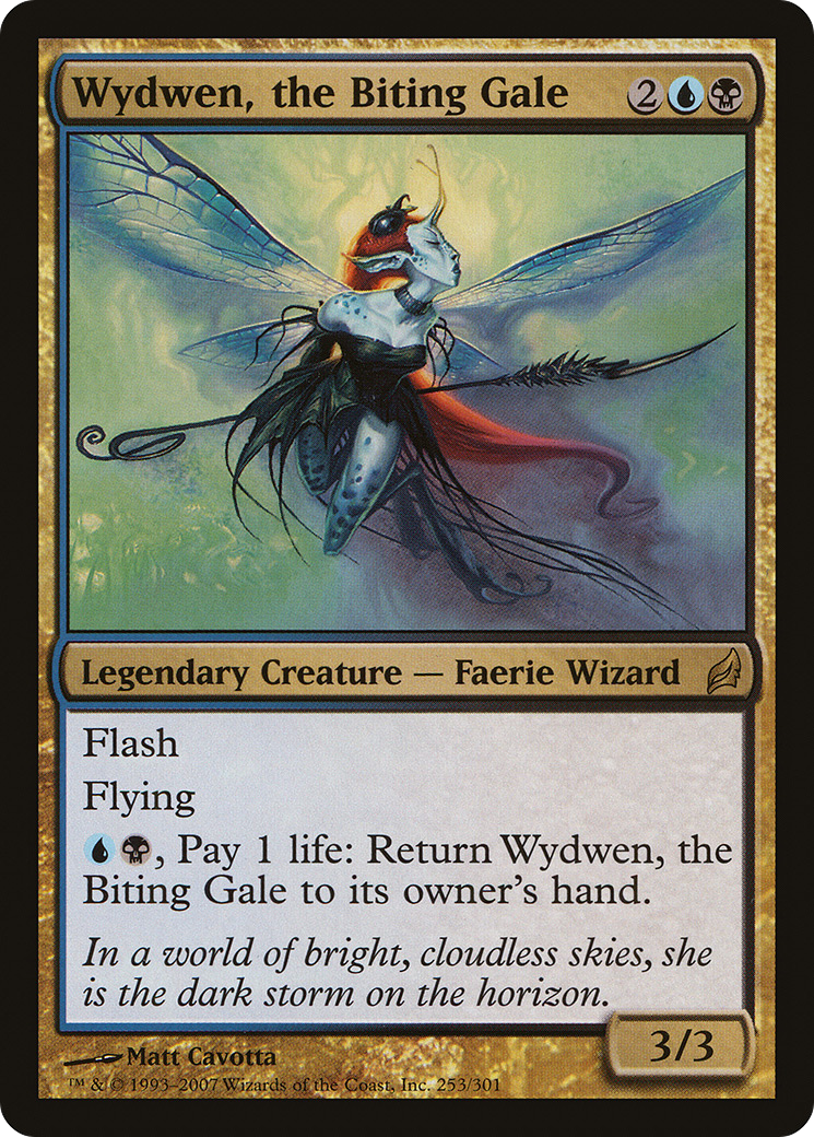 Wydwen, the Biting Gale (253) Foil - Lorwyn