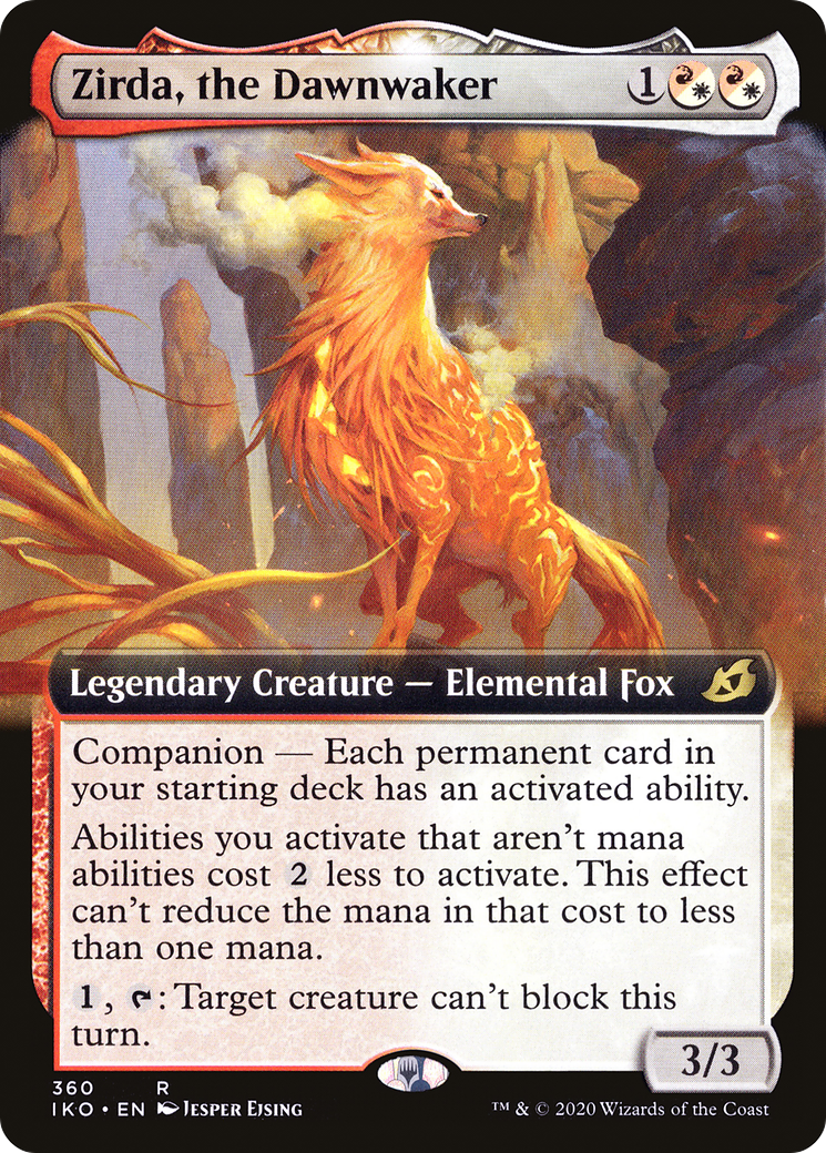 Zirda, the Dawnwaker (Extended Art) (360) - Ikoria: Lair of Behemoths
