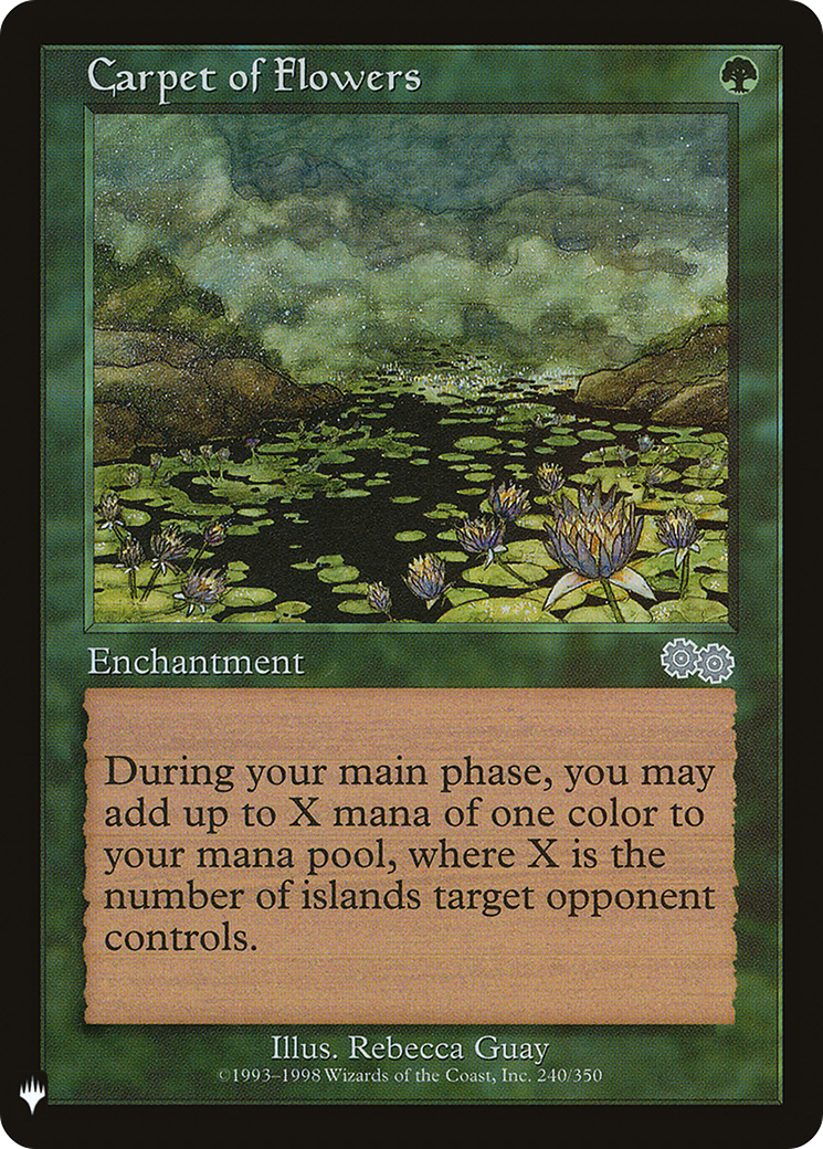 Carpet of Flowers (Retro) (USG-240) - The List