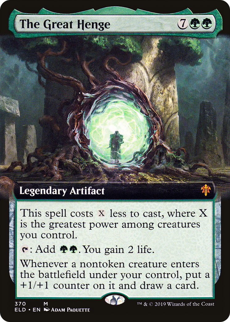 The Great Henge (Extended Art) (370) - Throne of Eldraine